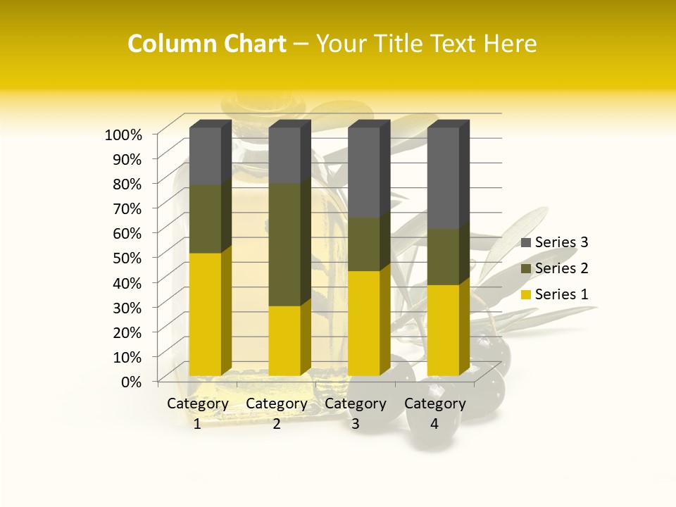 Space Produce Branch PowerPoint Template