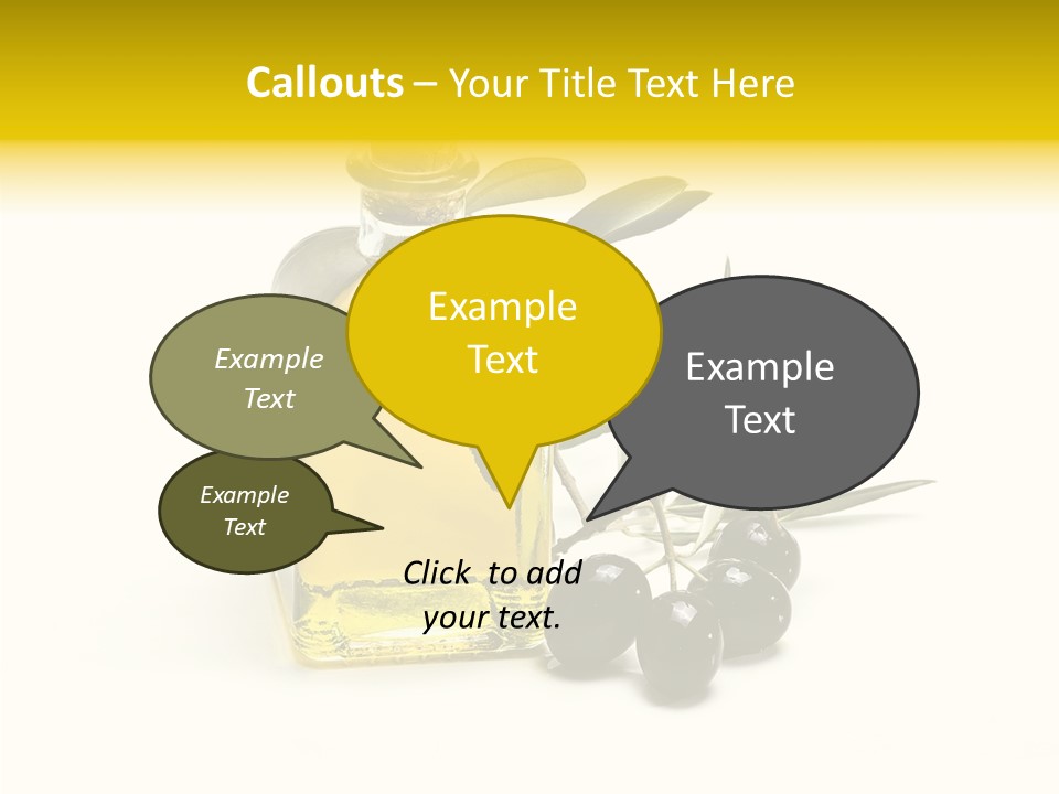 Space Produce Branch PowerPoint Template