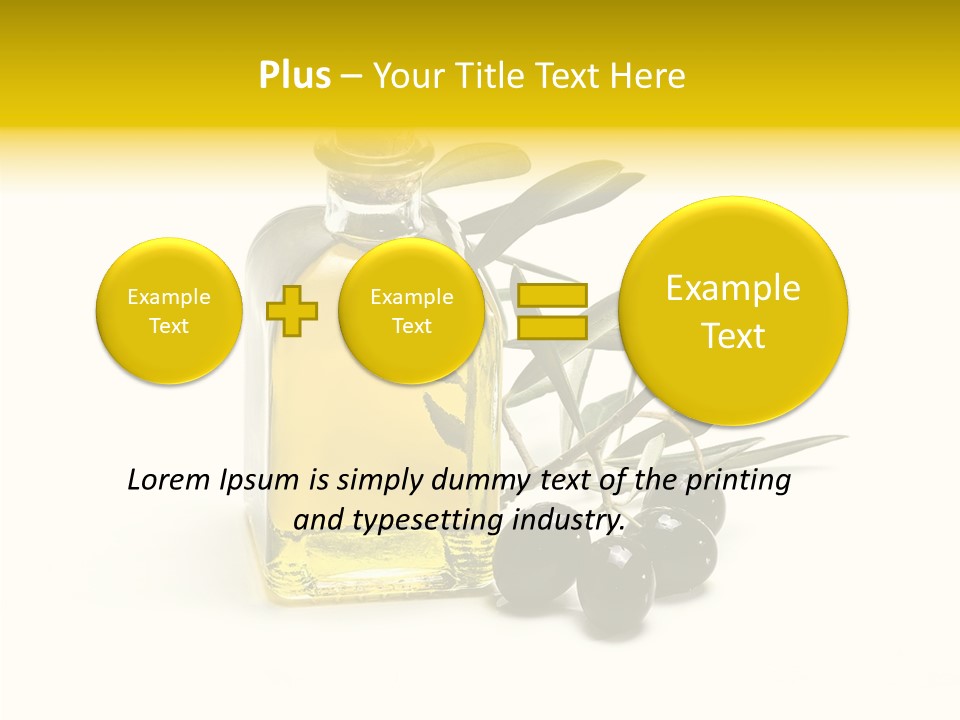Space Produce Branch PowerPoint Template