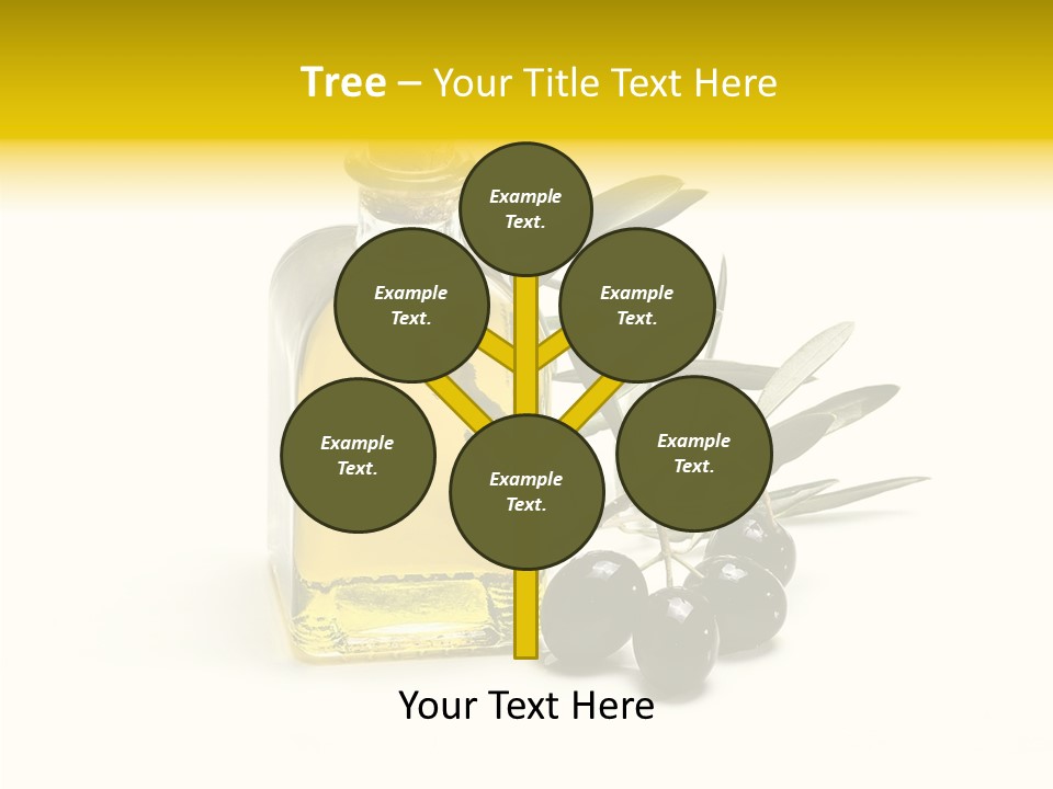 Space Produce Branch PowerPoint Template