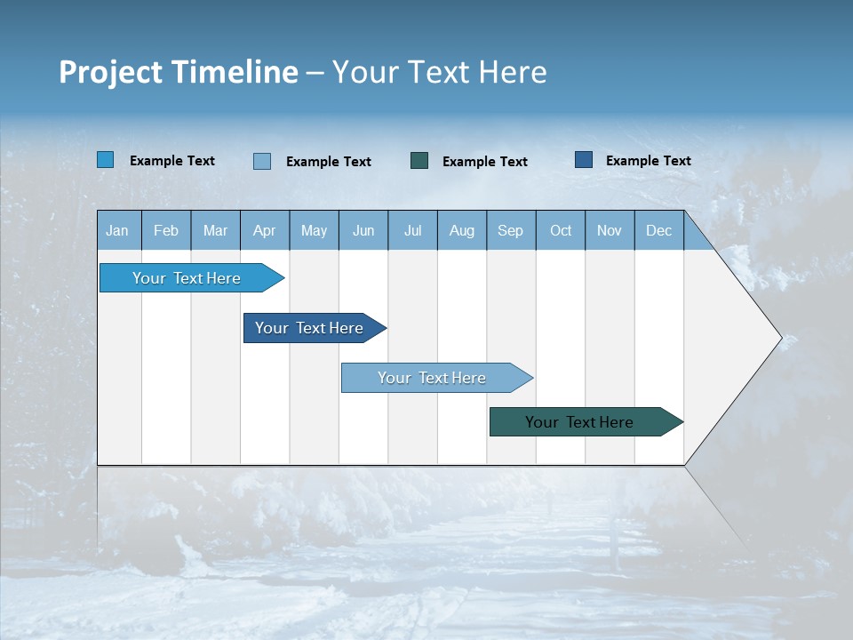 Wonderland Winters Blizzard PowerPoint Template