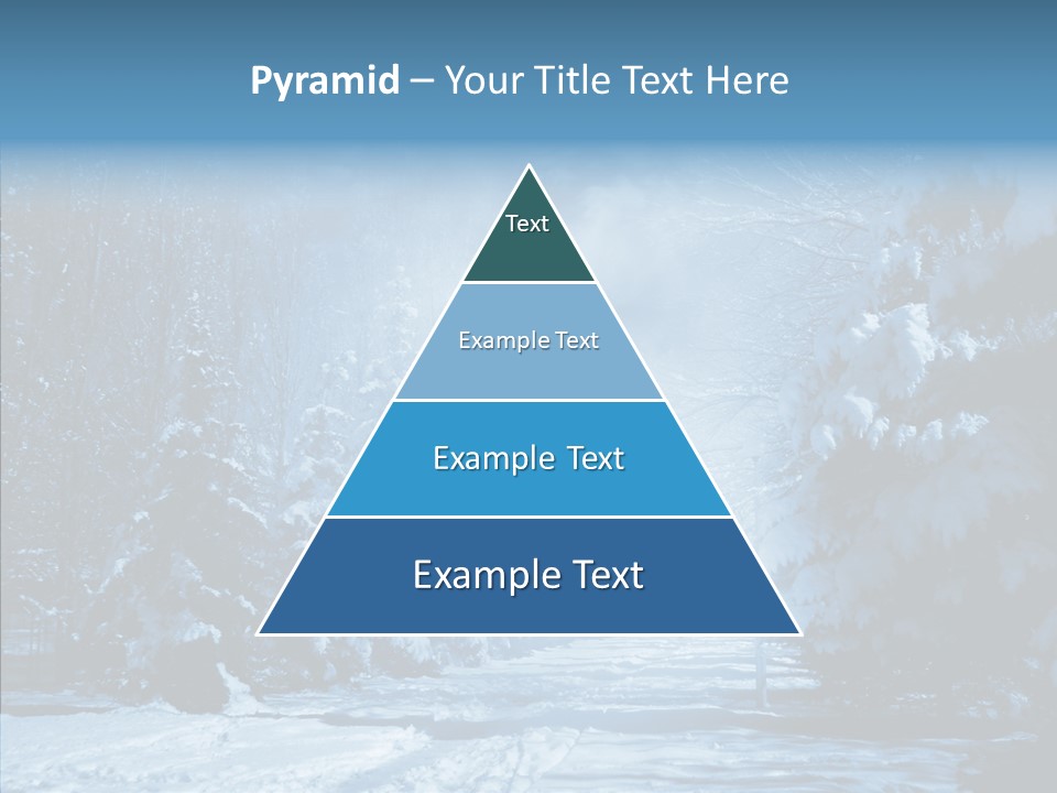 Wonderland Winters Blizzard PowerPoint Template