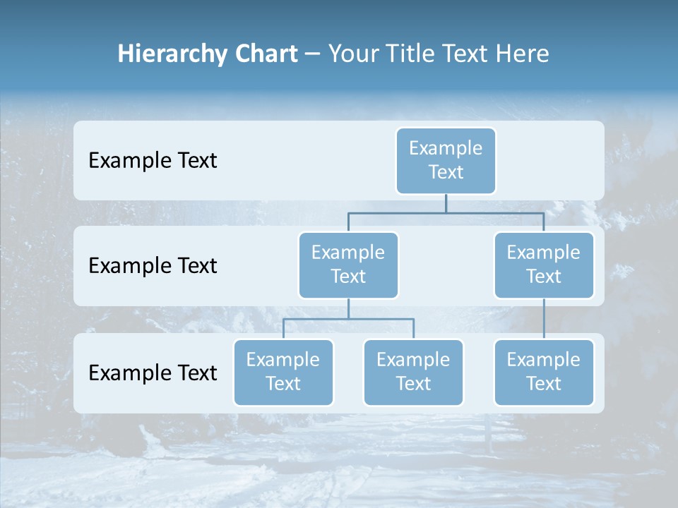 Wonderland Winters Blizzard PowerPoint Template