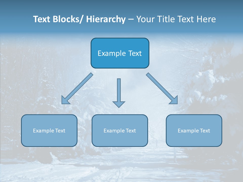 Wonderland Winters Blizzard PowerPoint Template