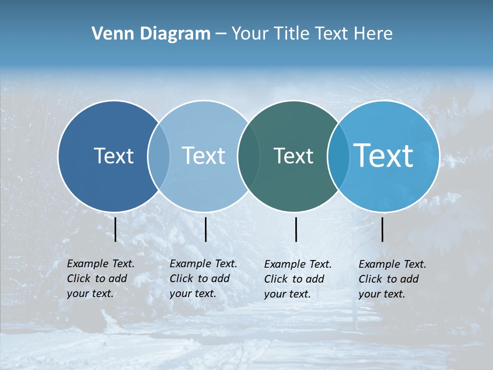 Wonderland Winters Blizzard PowerPoint Template