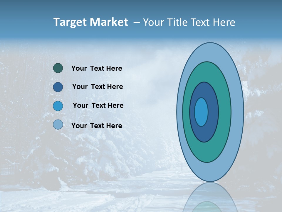 Wonderland Winters Blizzard PowerPoint Template