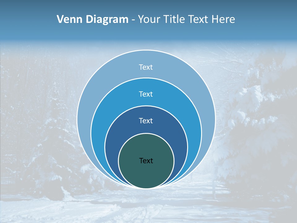 Wonderland Winters Blizzard PowerPoint Template