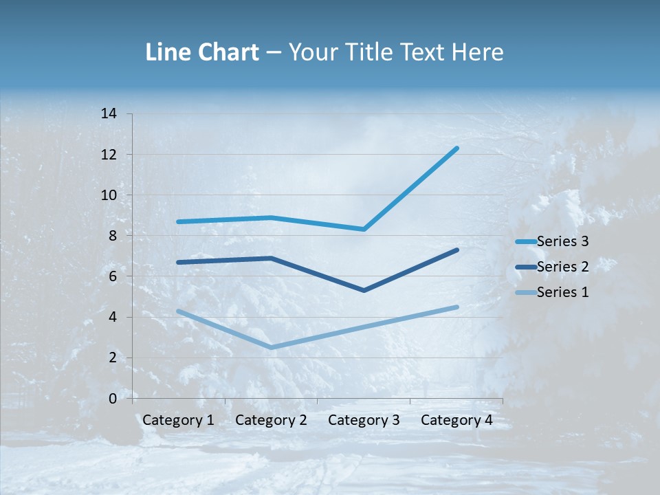 Wonderland Winters Blizzard PowerPoint Template