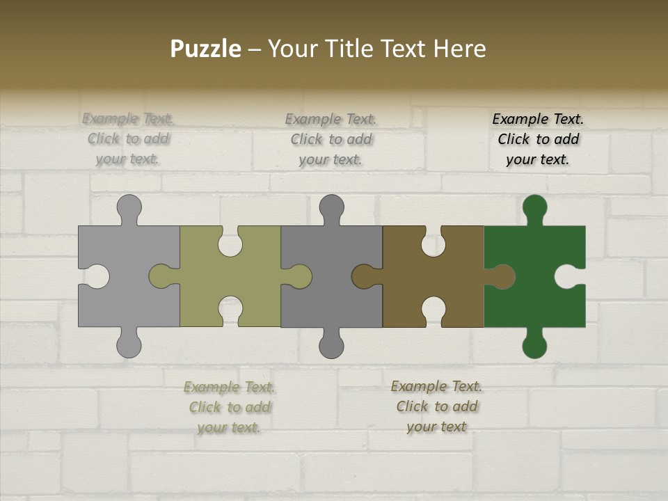 Clay Stone Rectangle PowerPoint Template