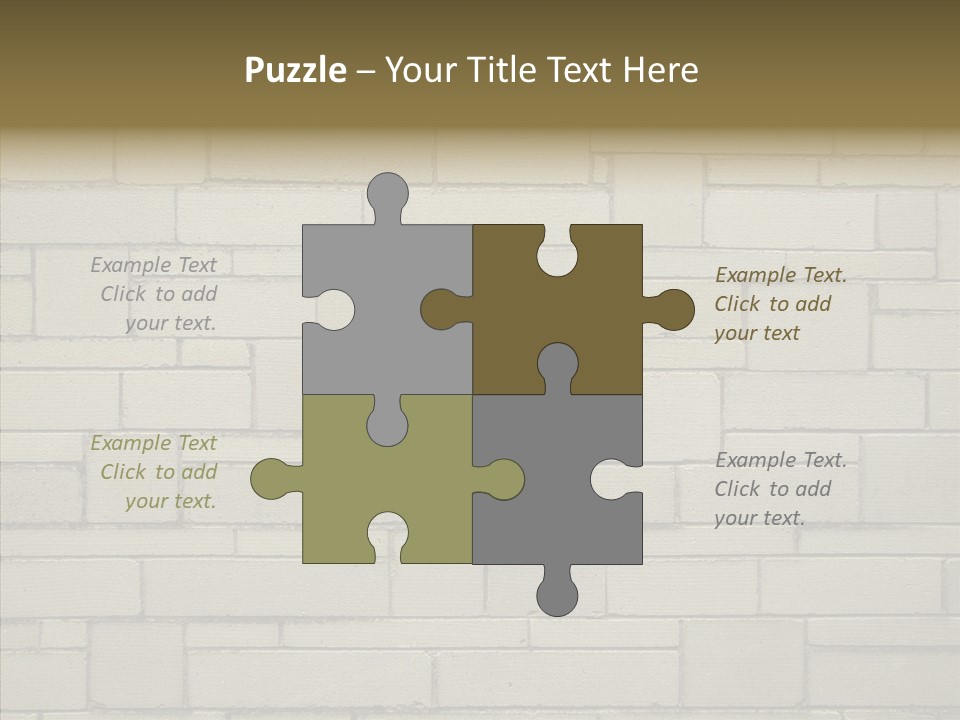 Clay Stone Rectangle PowerPoint Template