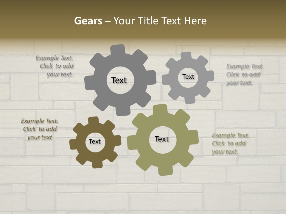 Clay Stone Rectangle PowerPoint Template