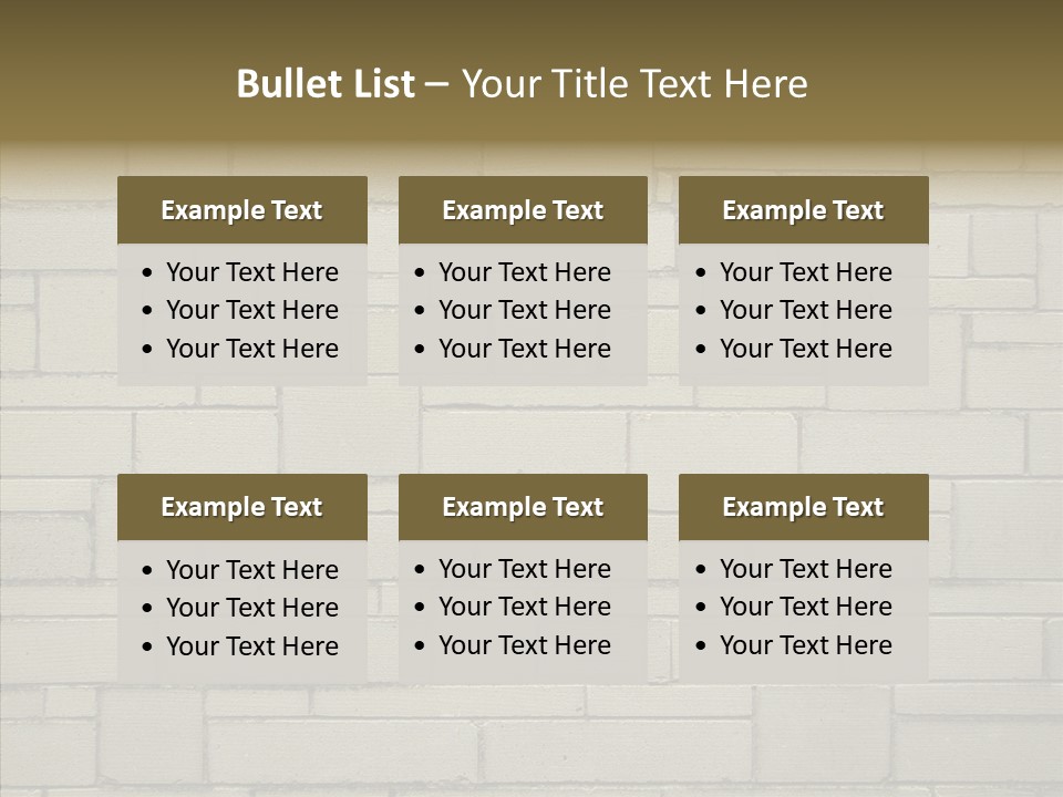 Clay Stone Rectangle PowerPoint Template