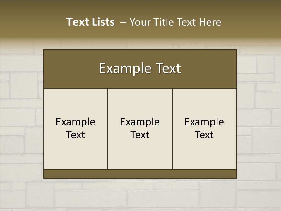 Clay Stone Rectangle PowerPoint Template