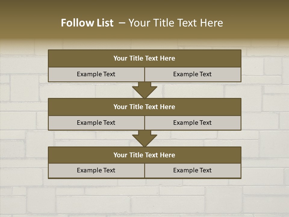 Clay Stone Rectangle PowerPoint Template