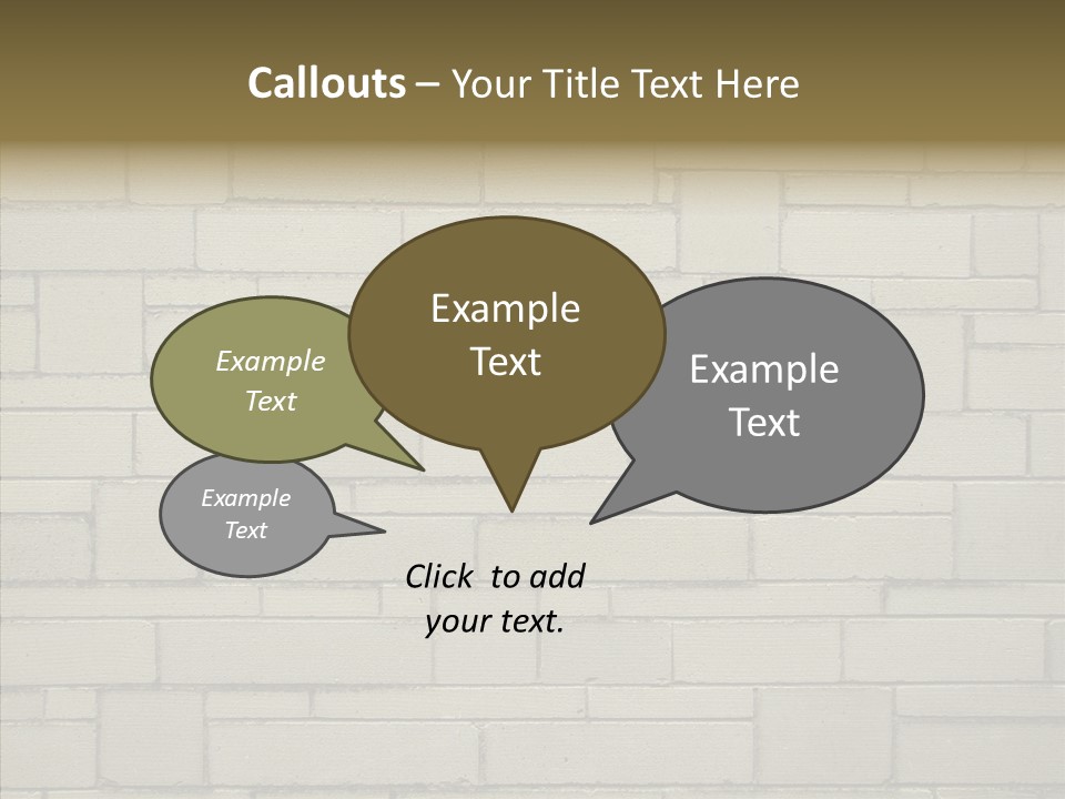 Clay Stone Rectangle PowerPoint Template