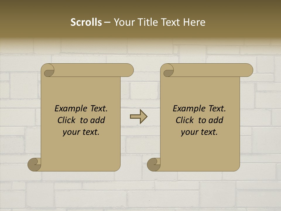 Clay Stone Rectangle PowerPoint Template