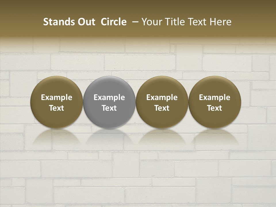 Clay Stone Rectangle PowerPoint Template