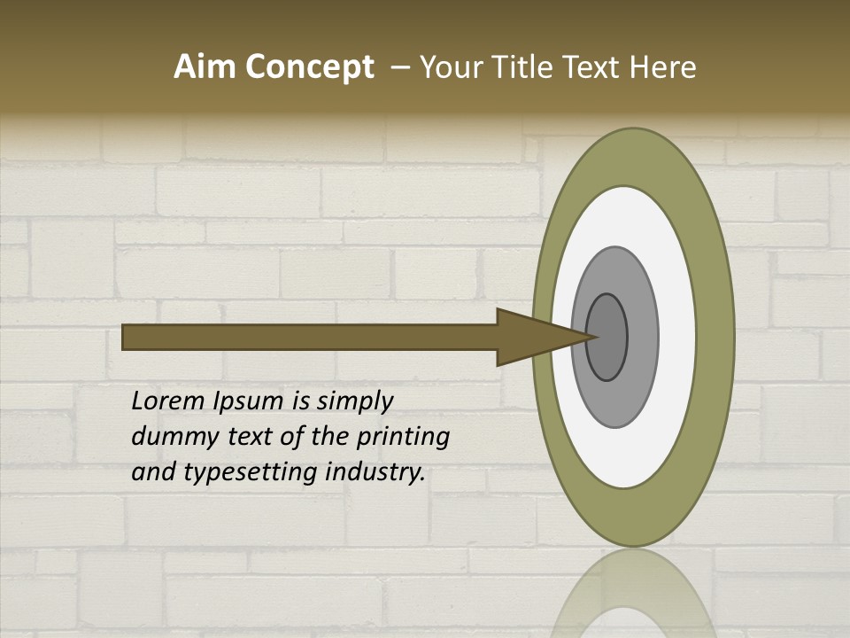 Clay Stone Rectangle PowerPoint Template