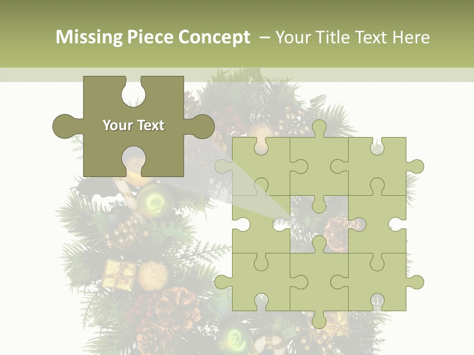 Picture Ornament Symbol PowerPoint Template