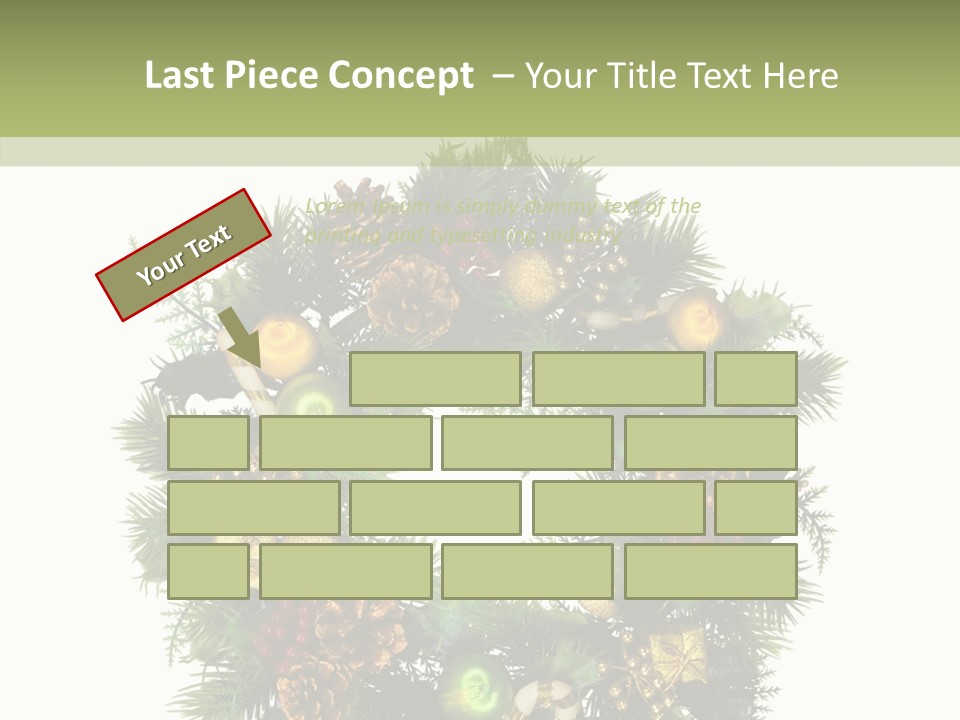 Picture Ornament Symbol PowerPoint Template