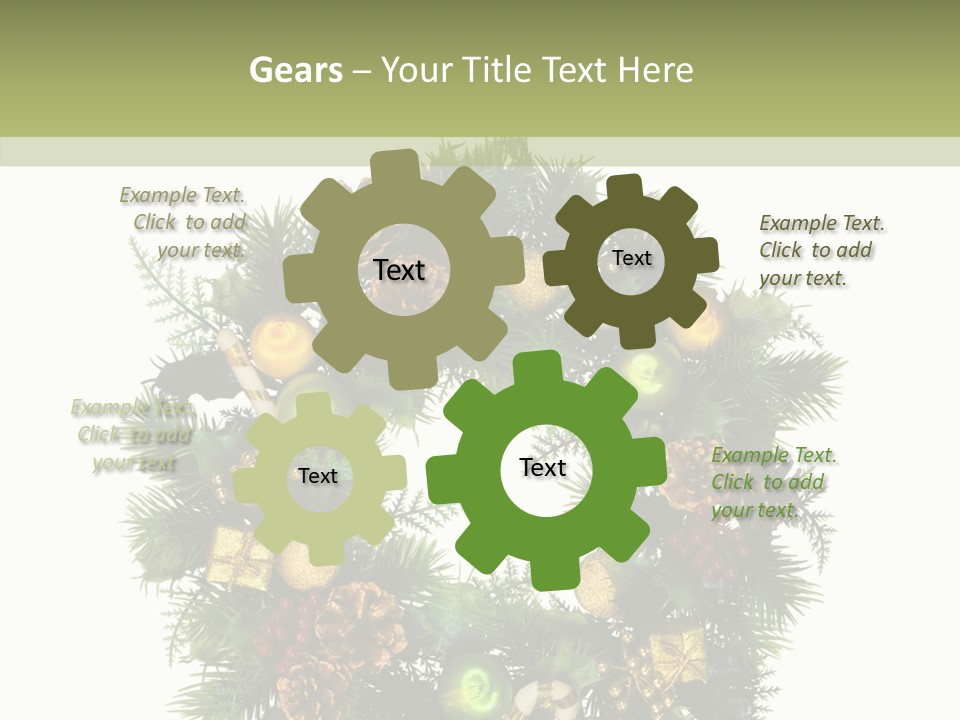 Picture Ornament Symbol PowerPoint Template