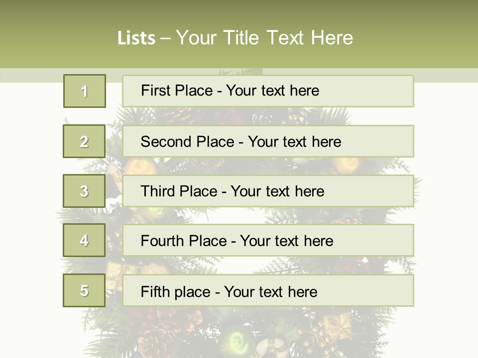 Picture Ornament Symbol PowerPoint Template