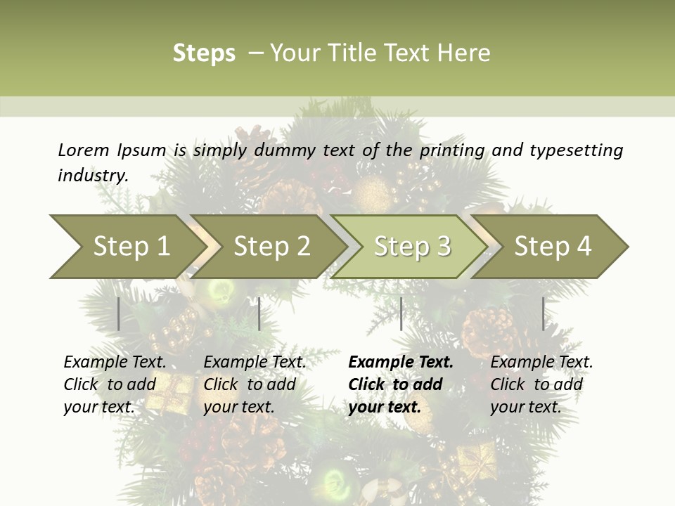 Picture Ornament Symbol PowerPoint Template