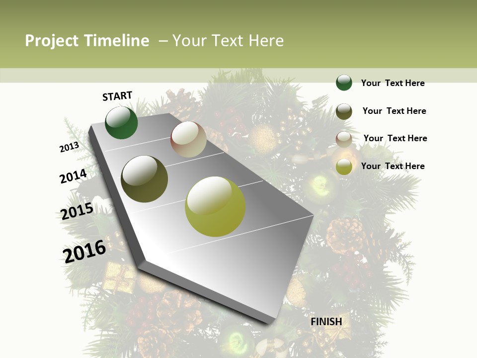 Picture Ornament Symbol PowerPoint Template