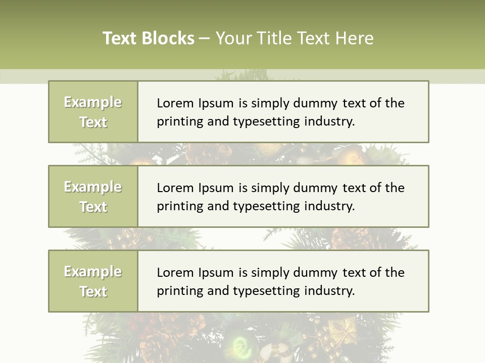 Picture Ornament Symbol PowerPoint Template