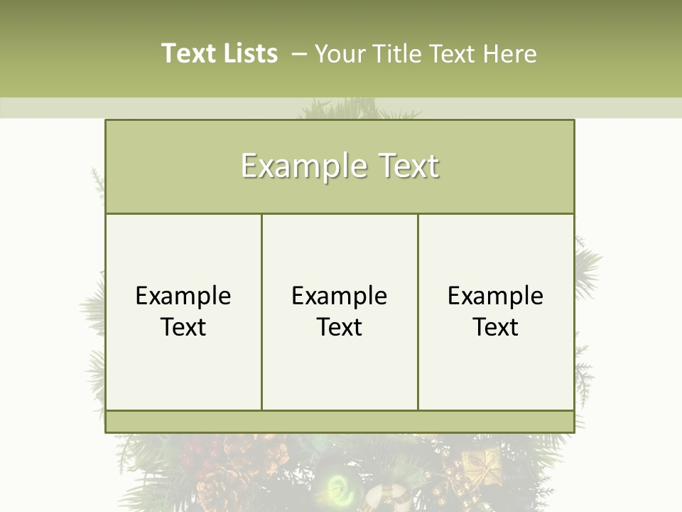Picture Ornament Symbol PowerPoint Template