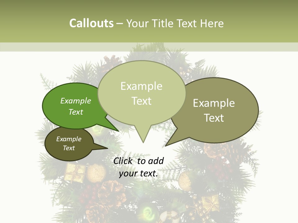Picture Ornament Symbol PowerPoint Template