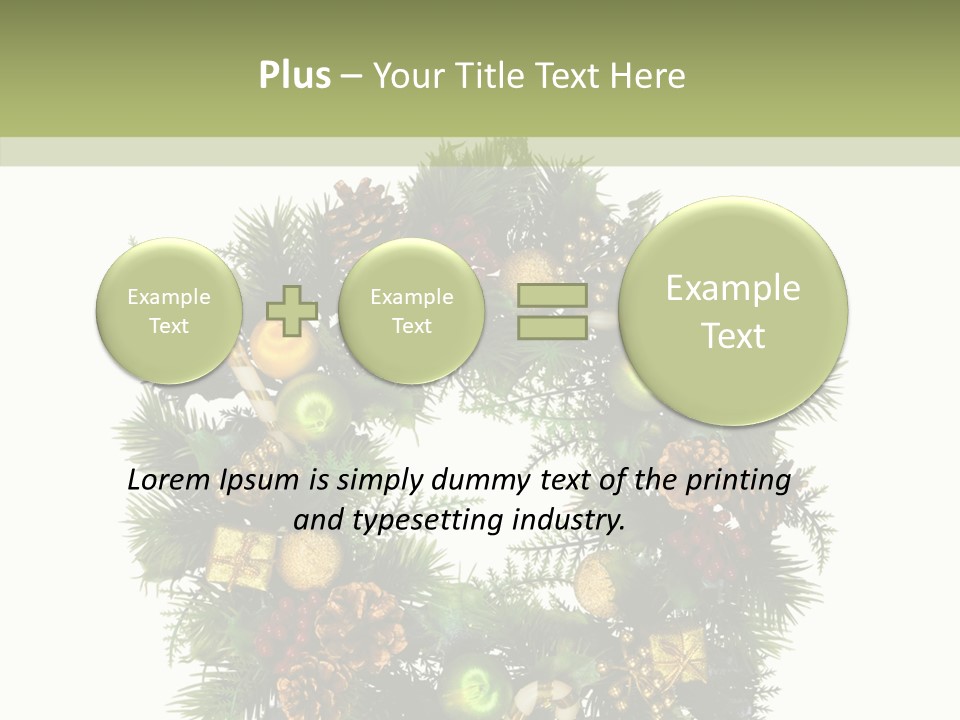 Picture Ornament Symbol PowerPoint Template