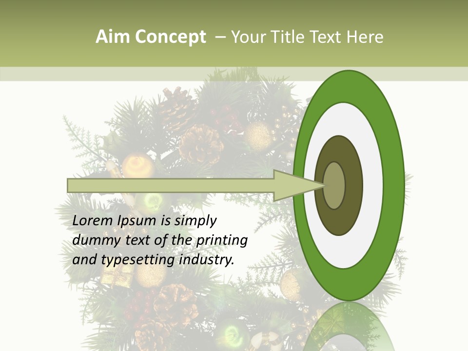 Picture Ornament Symbol PowerPoint Template