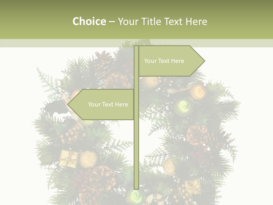 Picture Ornament Symbol PowerPoint Template