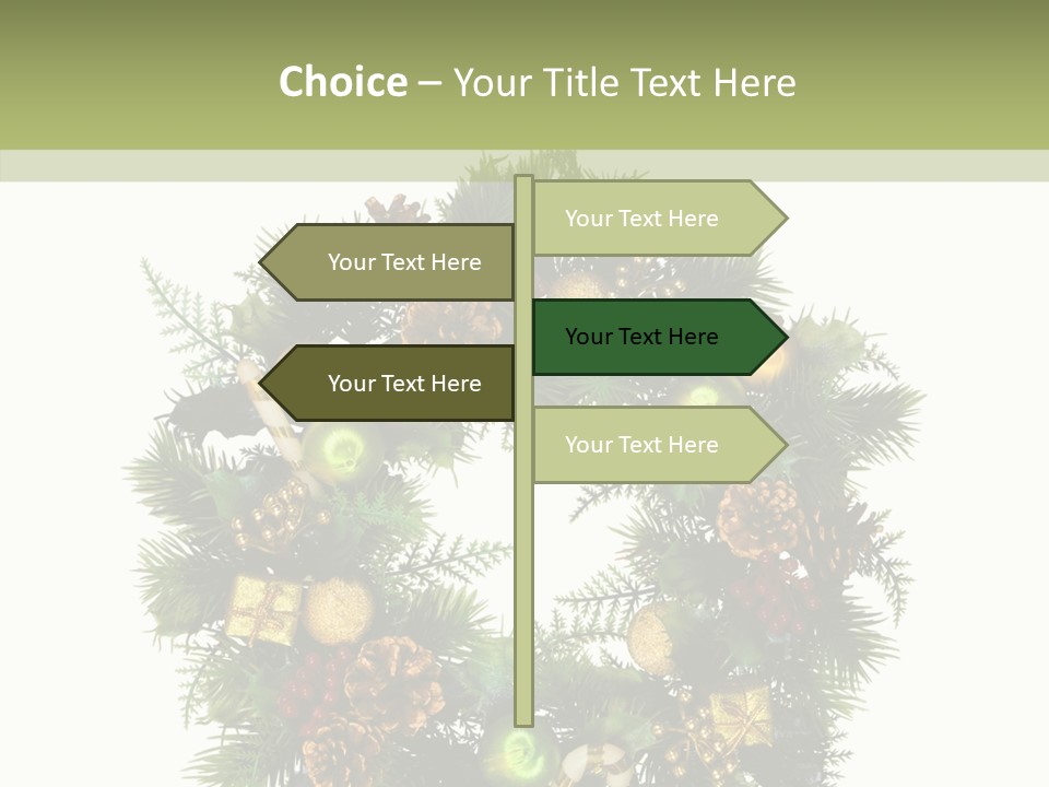 Picture Ornament Symbol PowerPoint Template