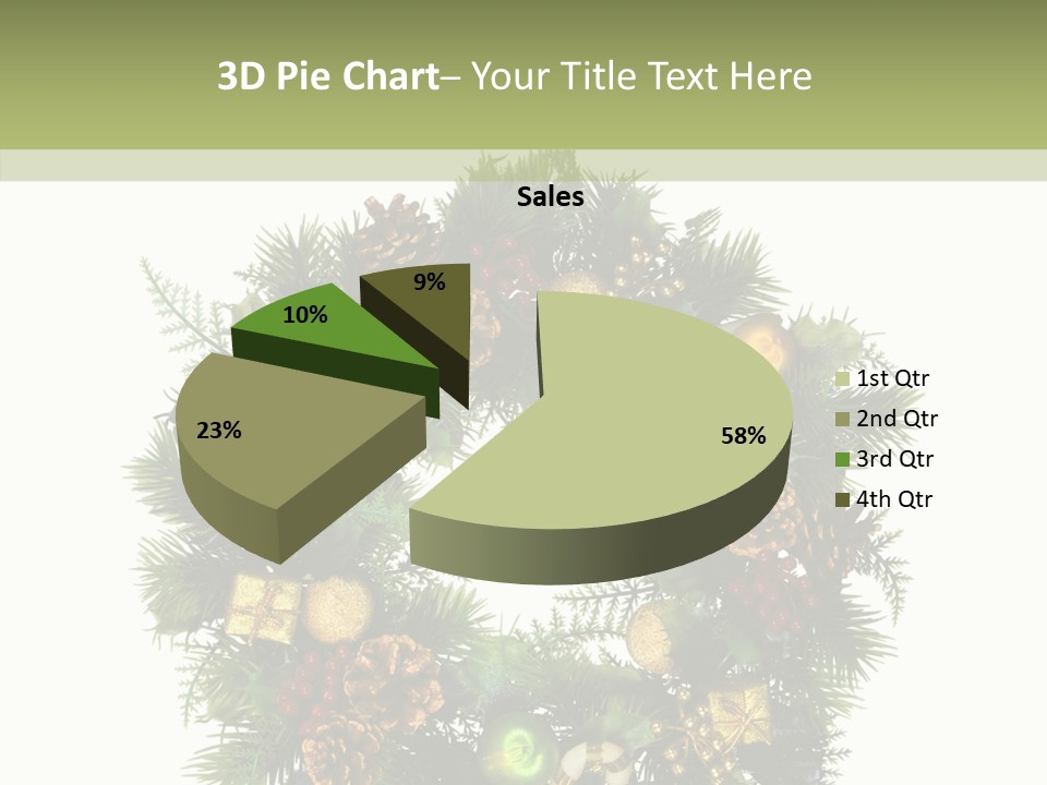 Picture Ornament Symbol PowerPoint Template