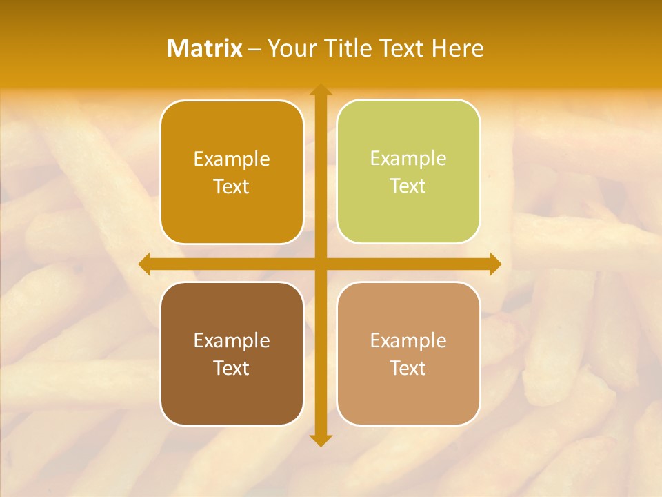Food Chips Greasy PowerPoint Template