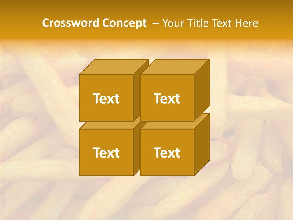 Food Chips Greasy PowerPoint Template