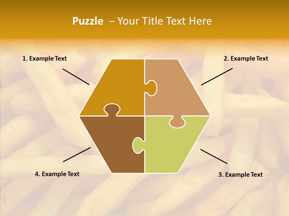 Food Chips Greasy PowerPoint Template