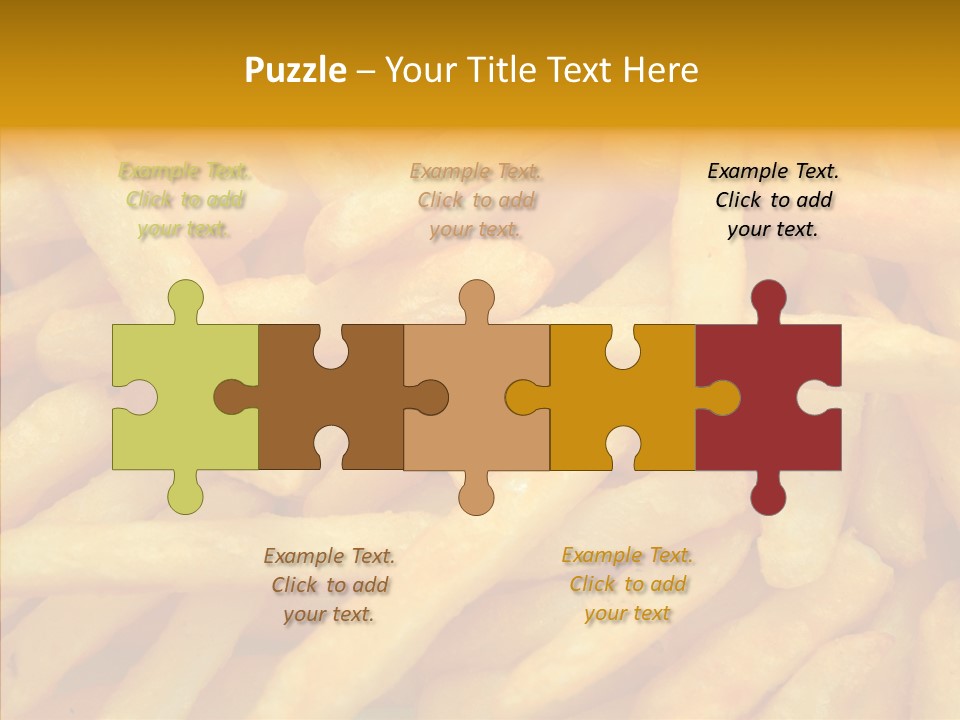 Food Chips Greasy PowerPoint Template