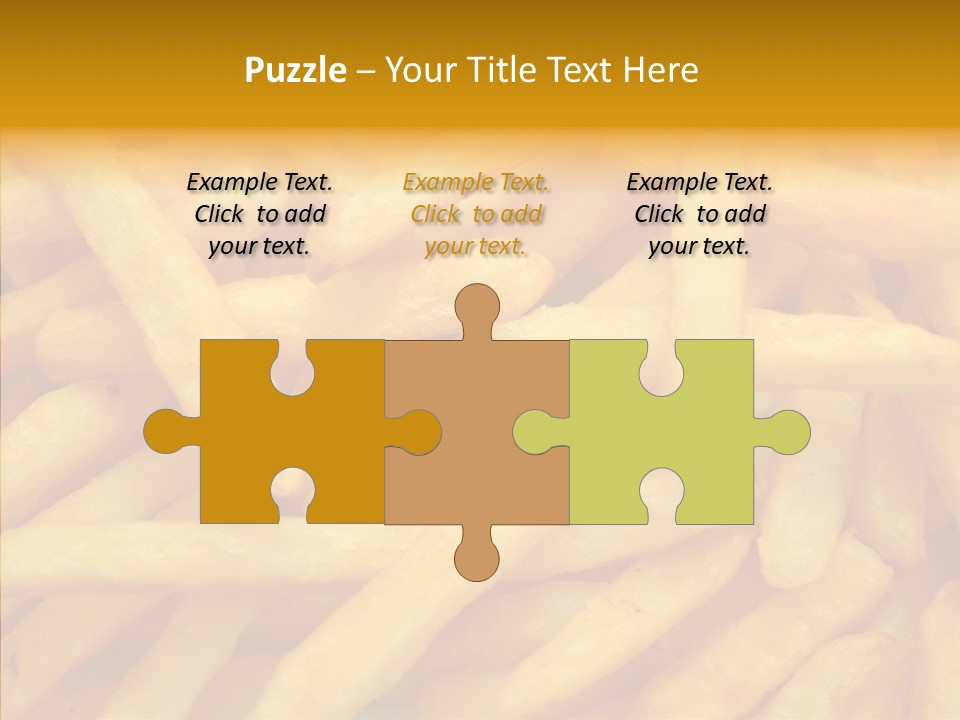 Food Chips Greasy PowerPoint Template