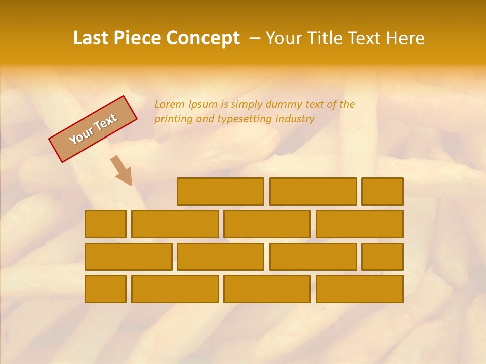 Food Chips Greasy PowerPoint Template