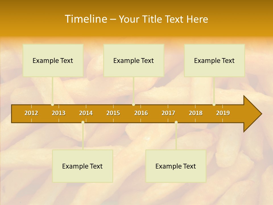 Food Chips Greasy PowerPoint Template