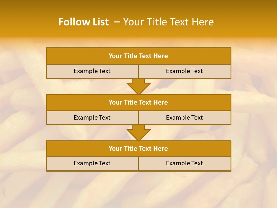 Food Chips Greasy PowerPoint Template