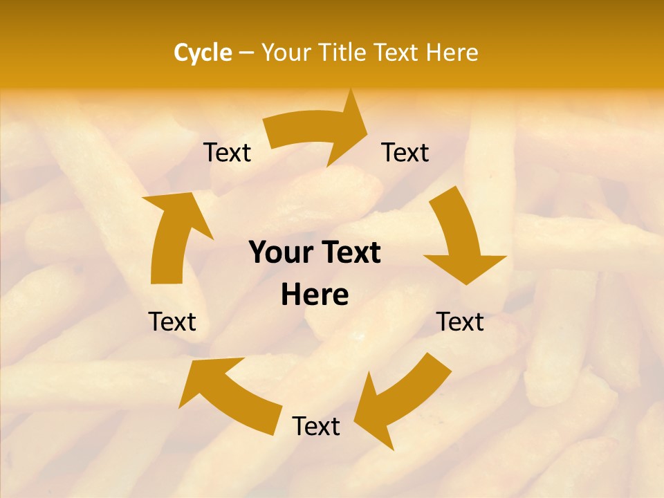 Food Chips Greasy PowerPoint Template