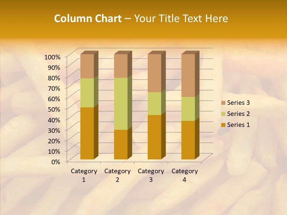 Food Chips Greasy PowerPoint Template