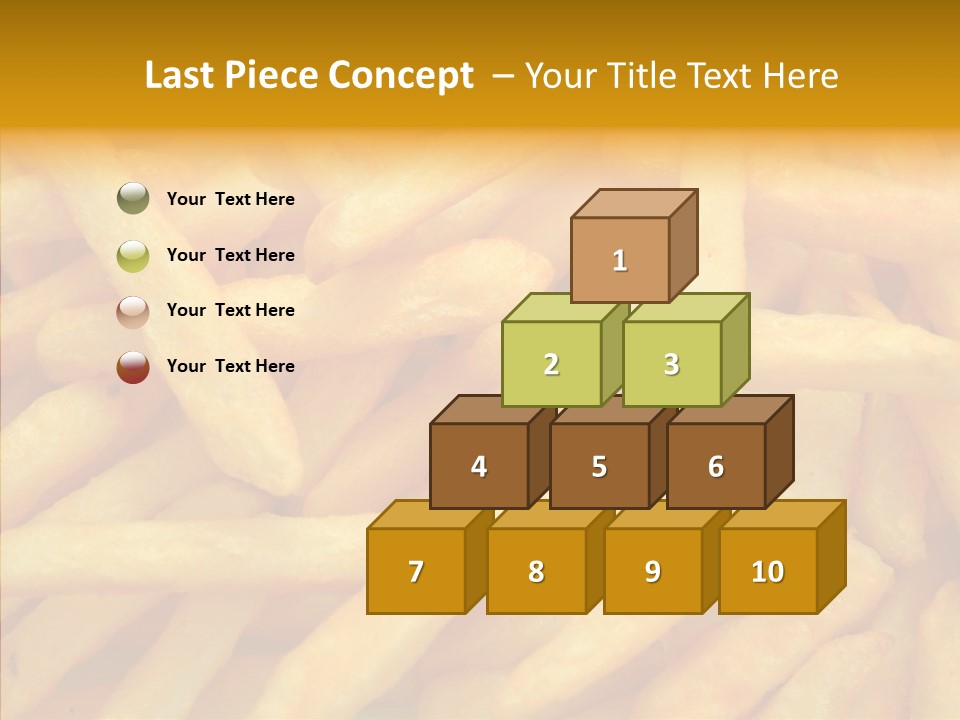 Food Chips Greasy PowerPoint Template