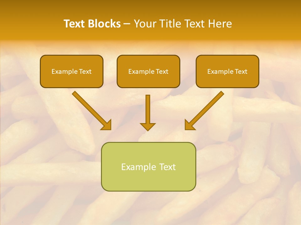 Food Chips Greasy PowerPoint Template