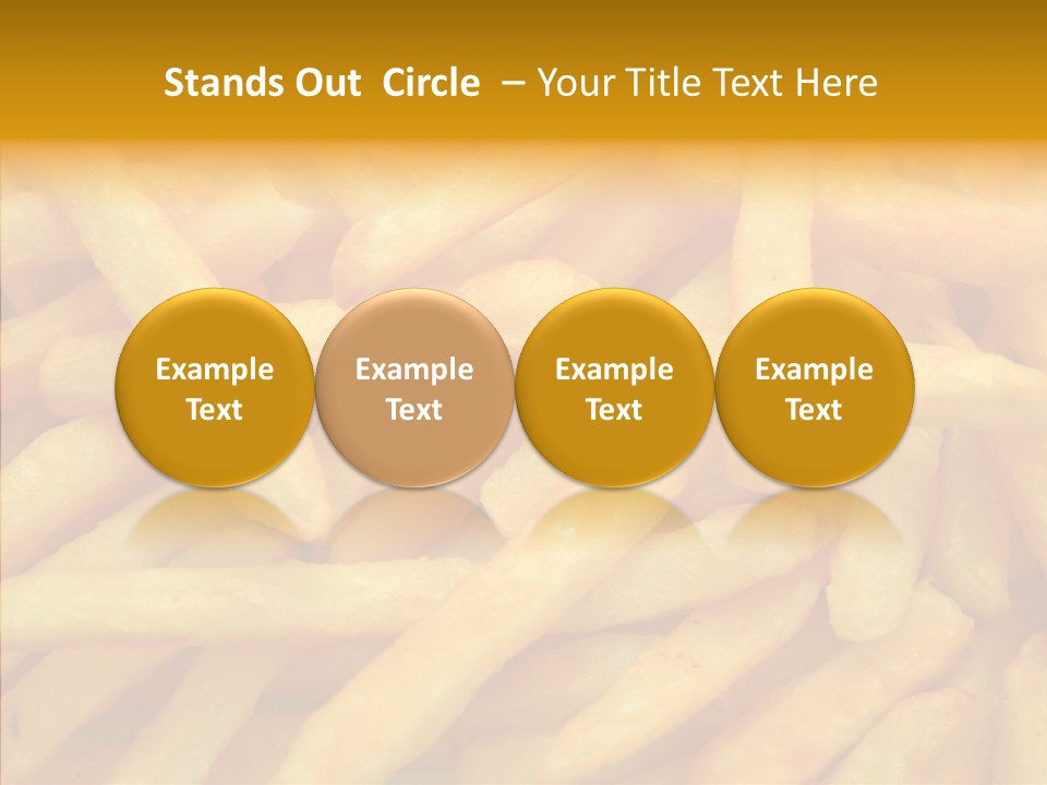 Food Chips Greasy PowerPoint Template