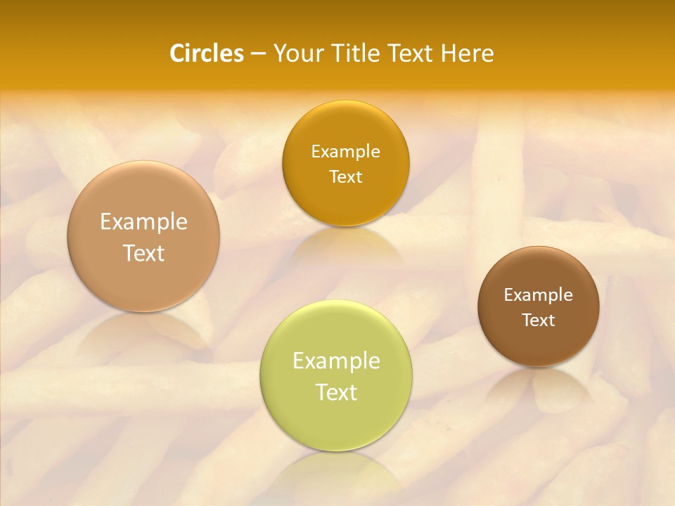 Food Chips Greasy PowerPoint Template